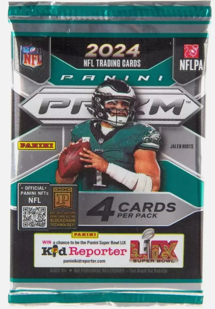2024 NFL Panini Prizm Pack – Official Football Trading Cards