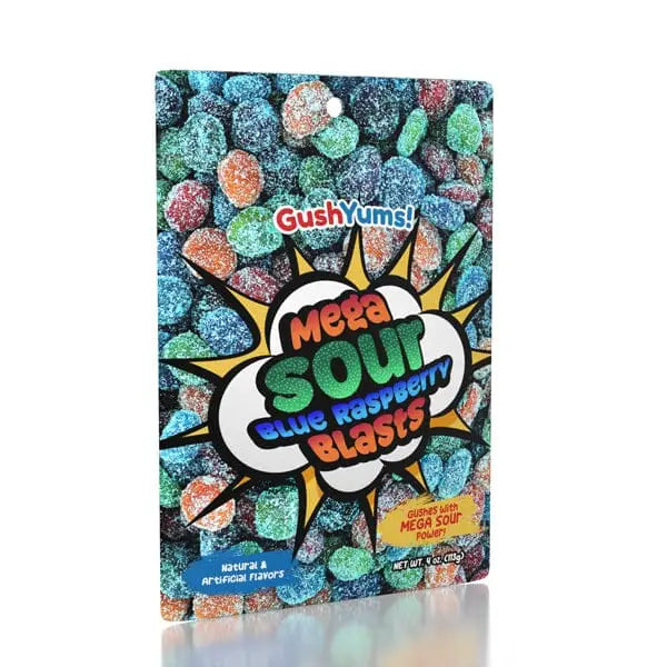 Sour Blue Raspberry Gusher