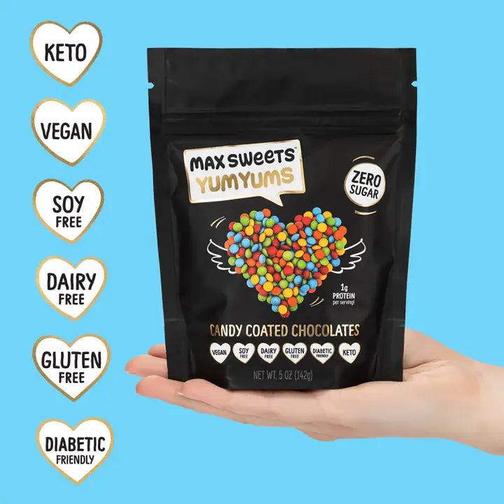 Sugar Free, Vegan Candy Coated Chocolate