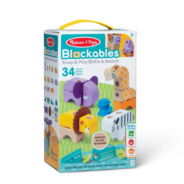 Blockables(R) Safari Play Set