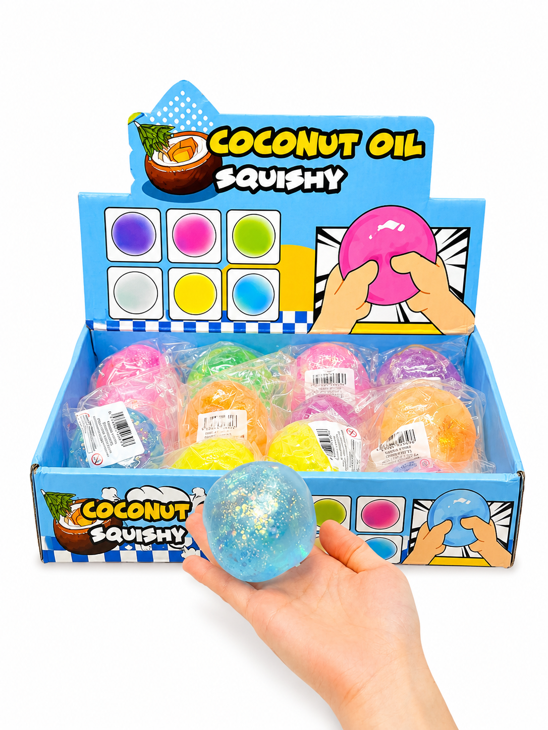 Glitter Coconut Oil Balls
