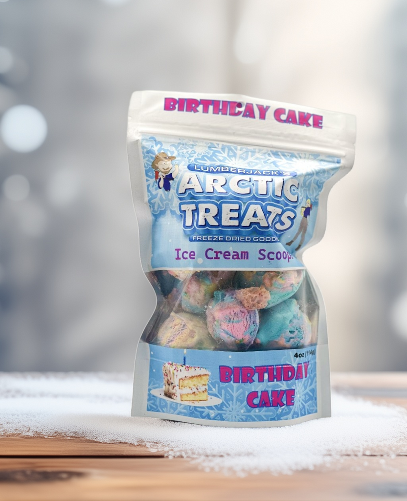 Freeze Dried Birthday Cake Scoops