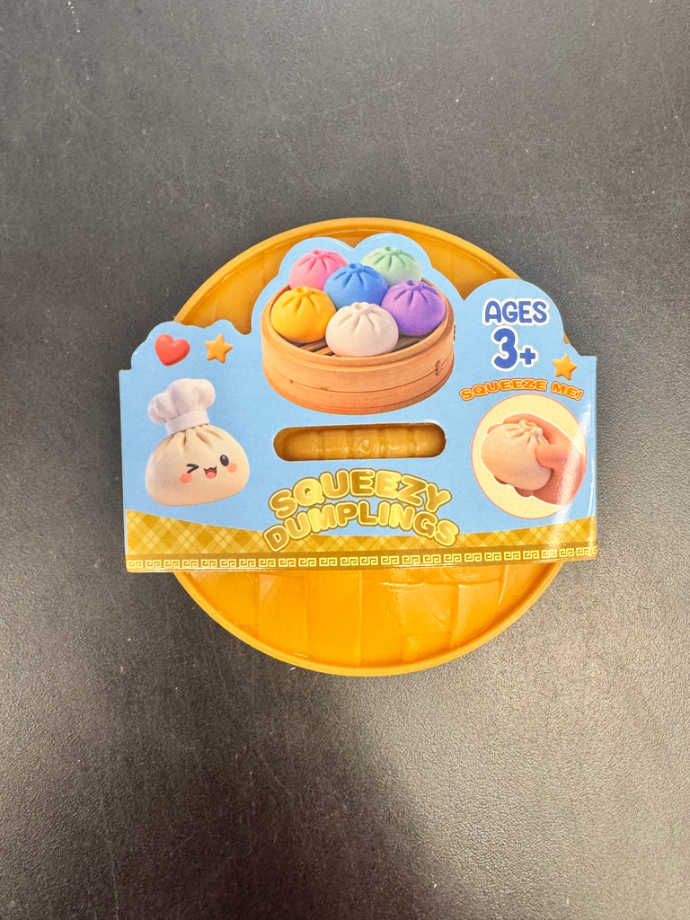 Rainbow Squishy Dumpling Mystery Bun