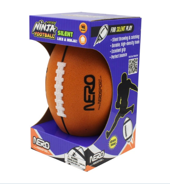 Silent Football – Soft Foam Football for Indoor Quiet Play