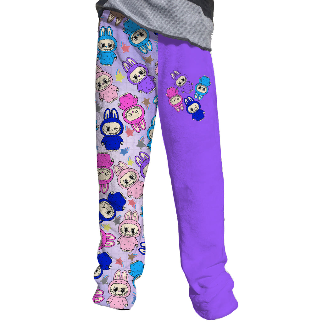 Labubu Fleece Pajama Pants