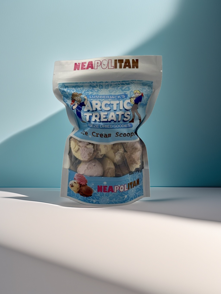 Freeze Dried Neapolitan Scoops