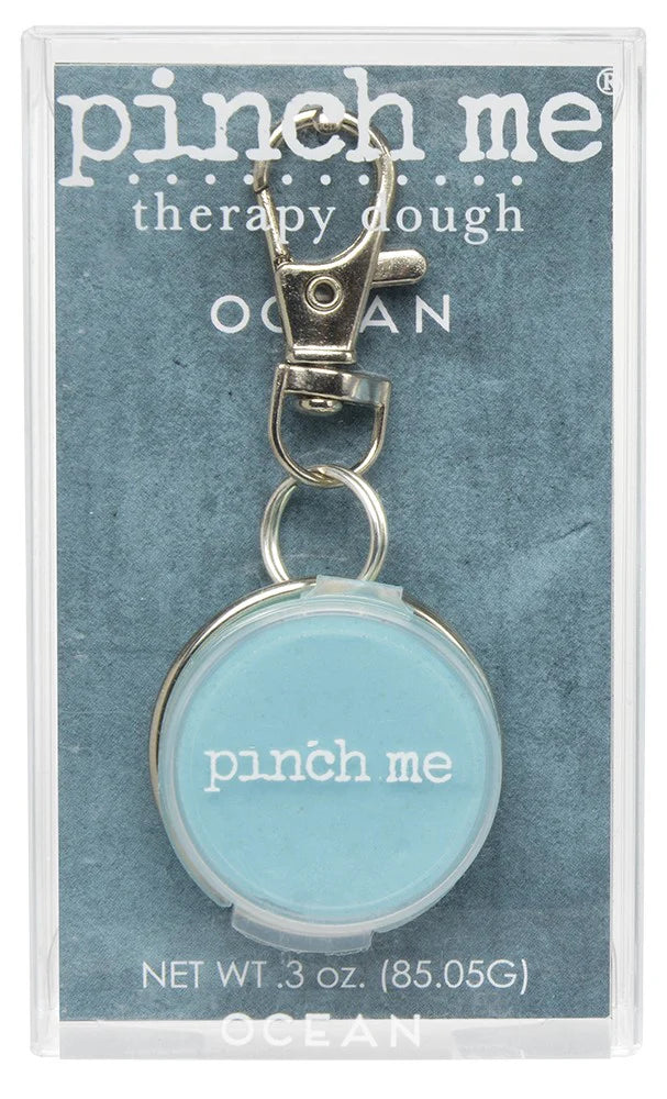 Ocean Clip On Pinch Me Dough sea-scented portable sensory fidget toy with clip