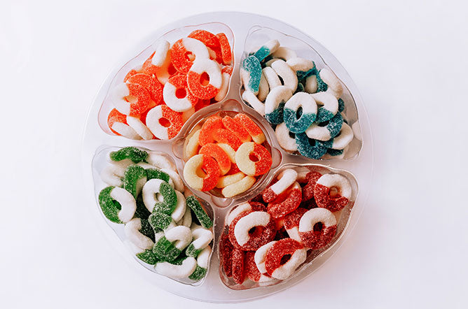 Sour Rings Party Tray