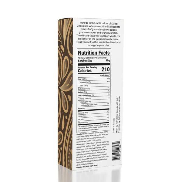 S'Mores Dubai Chocolate Bar