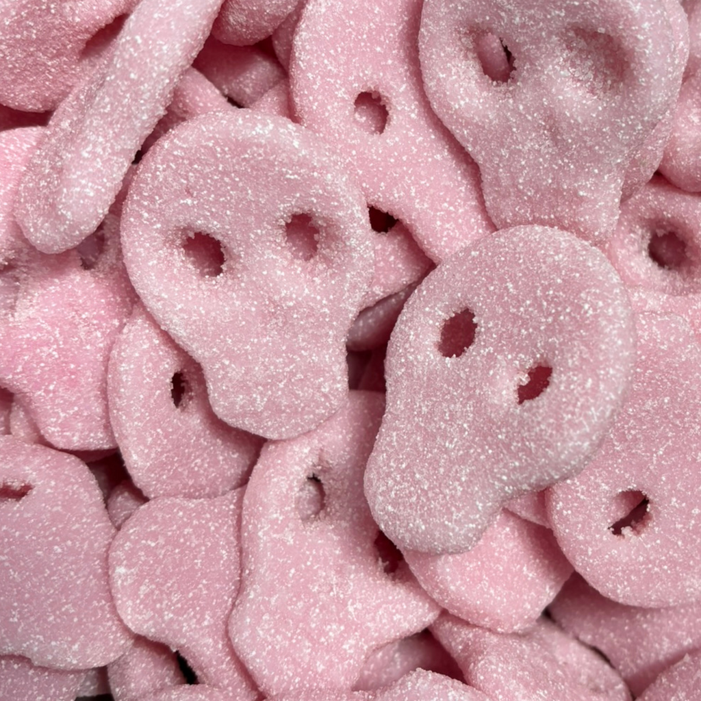 Strawberry/Cream Skulls