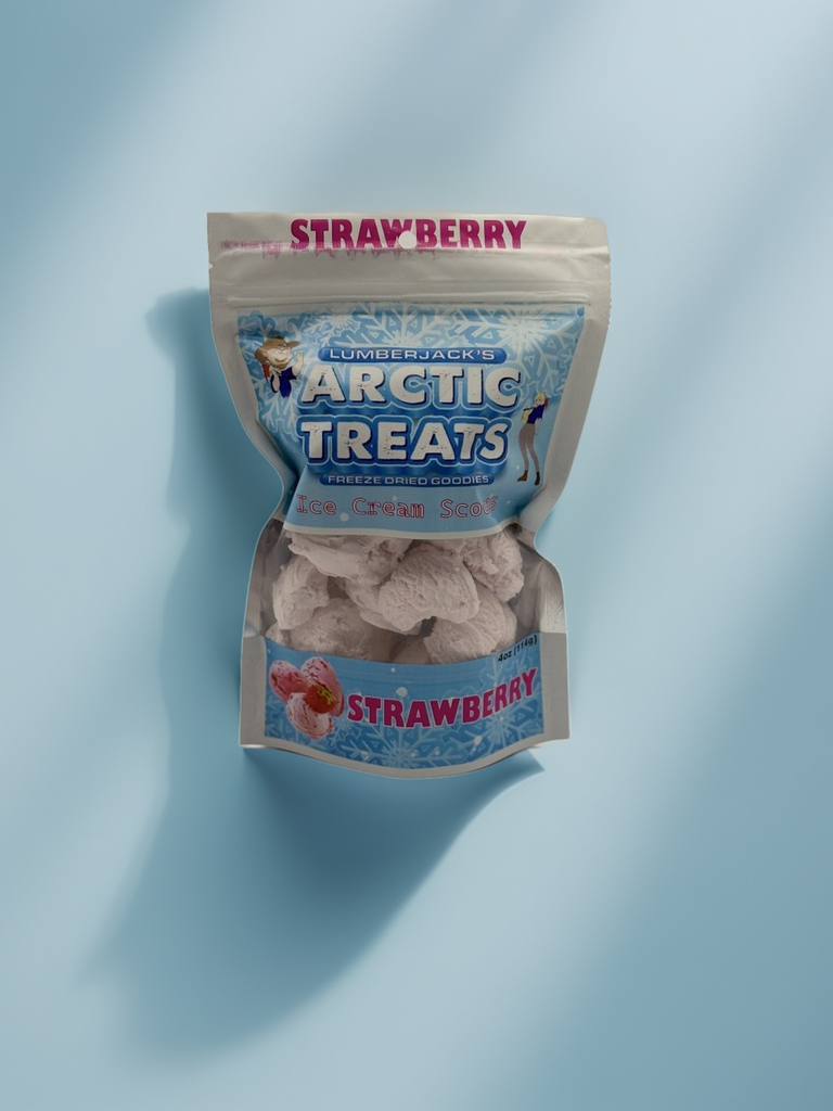 Strawberry Ice Cream Scoops