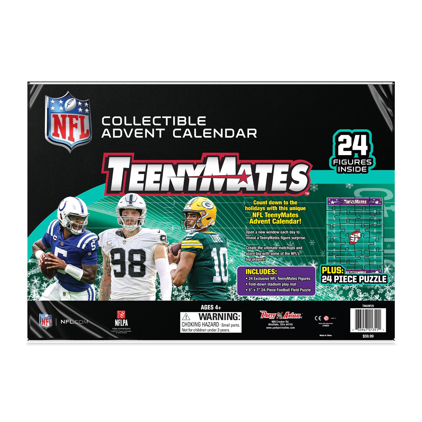 NFL TeenyMates Advent Calendar 2025