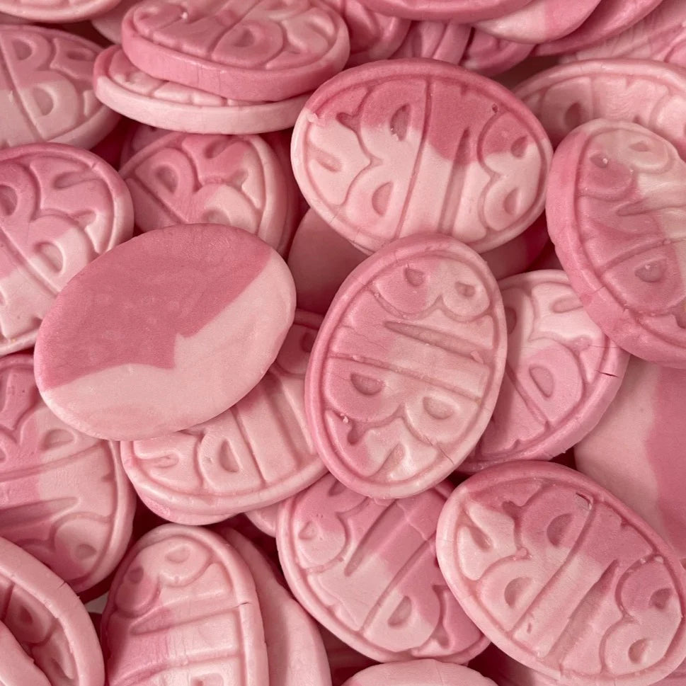 Wild Strawberry Pomegranate Bubs gummy candy with fruity strawberry pomegranate flavor