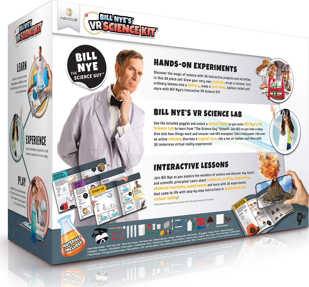 Bill Nye's VR Science Kit TOTY Winner with virtual reality science experiments