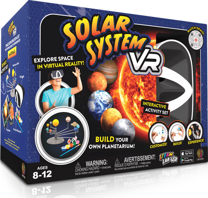 STEAM Lab Virtual Reality Kids Solar System VR for immersive space learning
