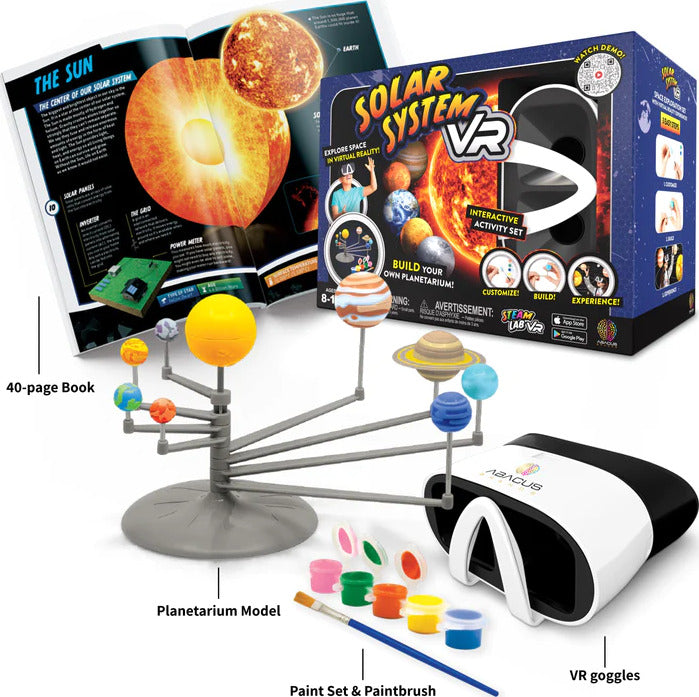 STEAM Lab Virtual Reality Kids Solar System VR for immersive space learning