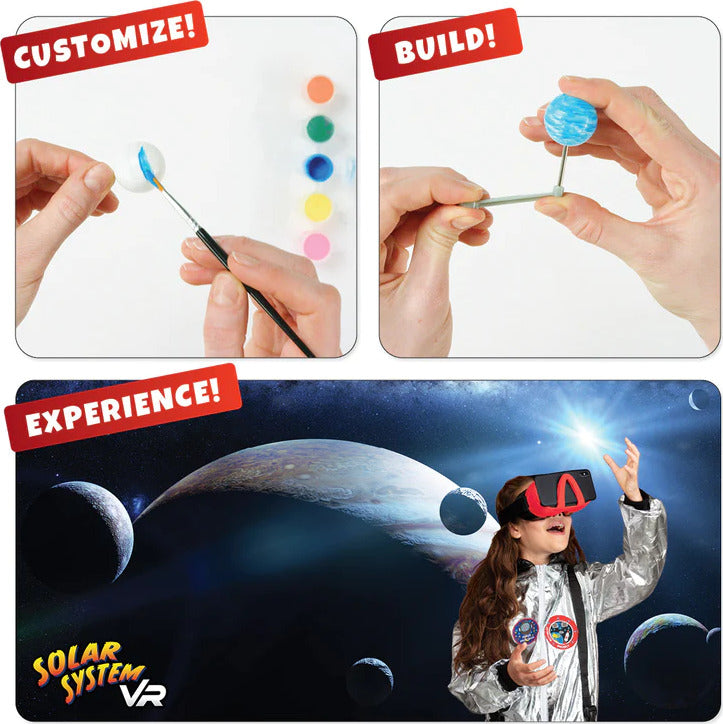 STEAM Lab Virtual Reality Kids Solar System VR for immersive space learning