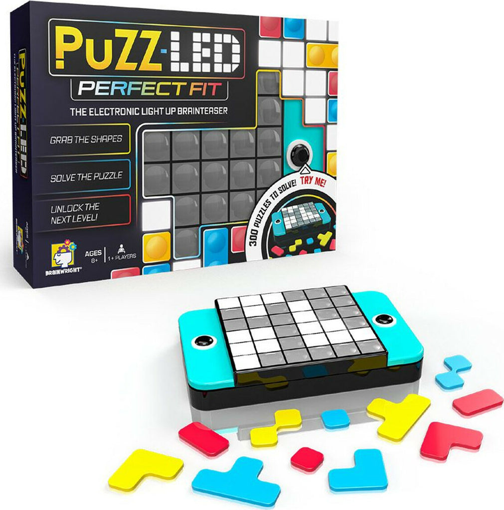 Puzzle Bright electronic brainteaser with LED light-up screen for puzzle solving