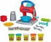 Play-Doh Noodle Party Playset by Hasbro with pasta machine, cutters, and 5 cans of modeling compound for ages 3+