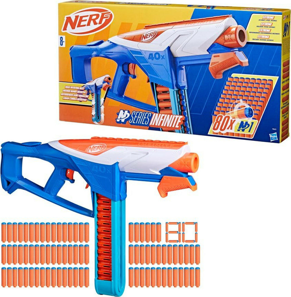 Nerf N Series Infinite high-performance dart blaster for competitive play