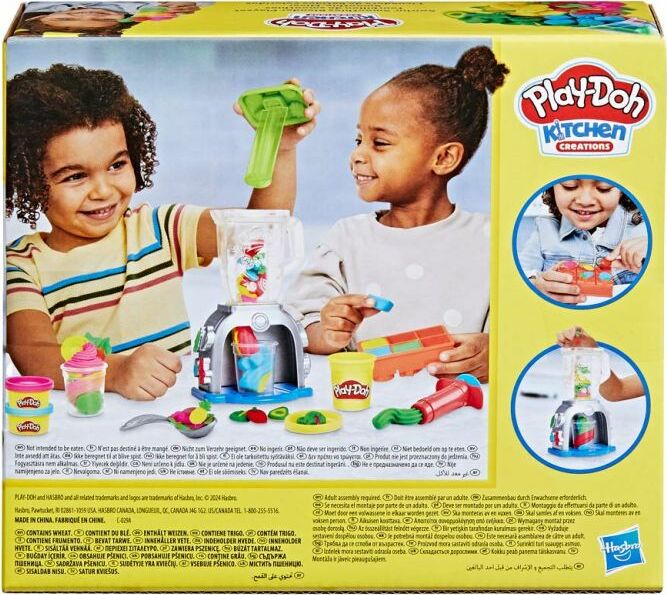Play-Doh Swirlin Smoothies Blender Playset for pretend kitchen play
