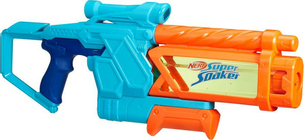 Nerf Super Soaker Mega Dunk-Fill water blaster with instant fill tank and pump-action design