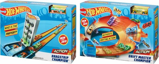 Hot Wheels Action Emc Ts assorted pack - Mattel performance racing cars for track stunts and racing competition