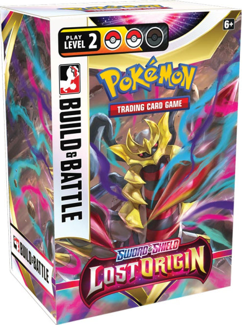 Pokemon TCG - Sword and Shield - Lost Origin Build and Battle Box