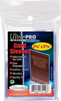 Penny Sleeves ultra clear protective sleeves for standard trading cards