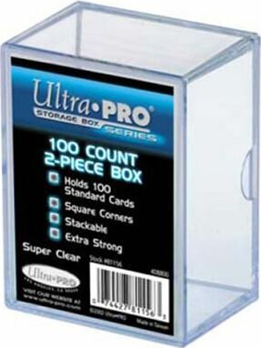 Box: 2 Piecec 100 Clear