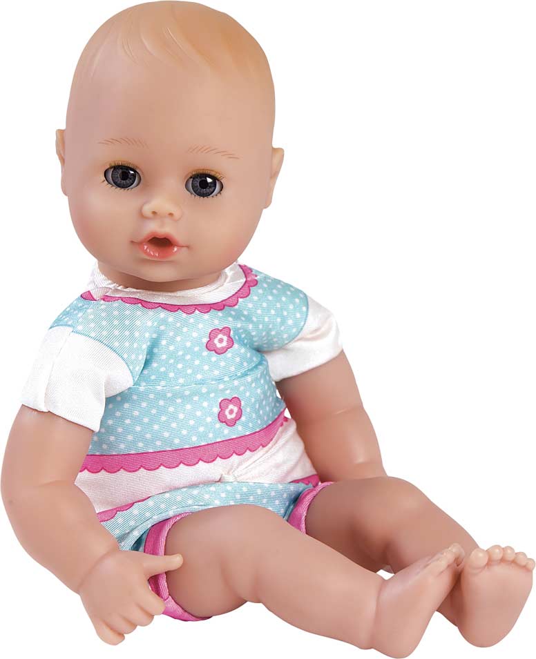 Adora BathTime Baby Kitty waterproof doll with soft body perfect for bath time and water play