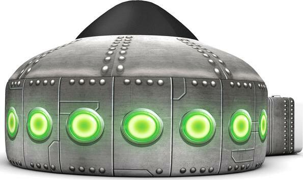 AirFort UFO inflatable fort that sets up in 30 seconds with any standard box fan for imaginative play