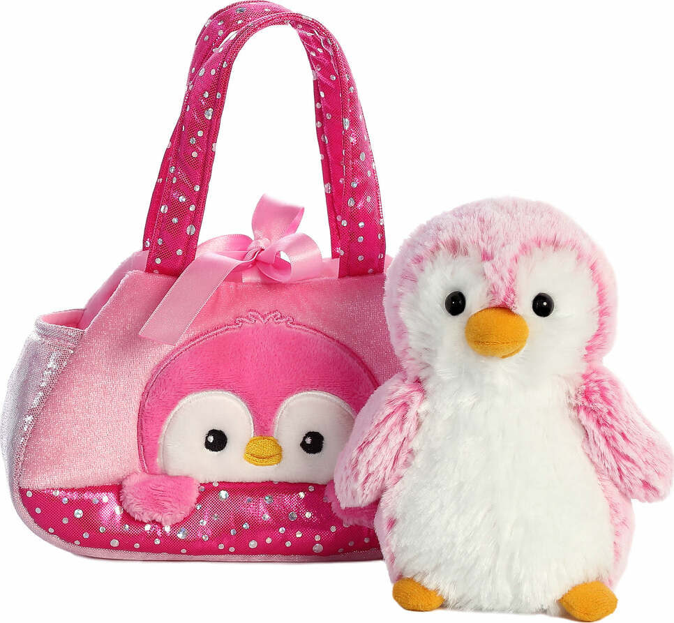 Aurora Fancy Pals™ - 7" PomPom Penguin - Pink