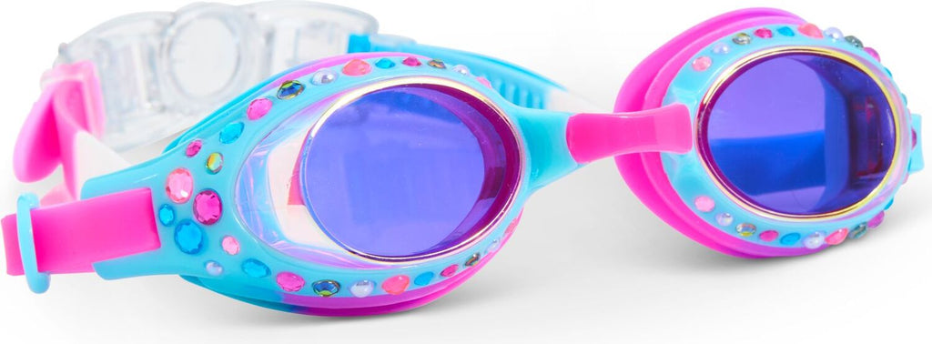 Glimmering Gemstones Swim Goggles