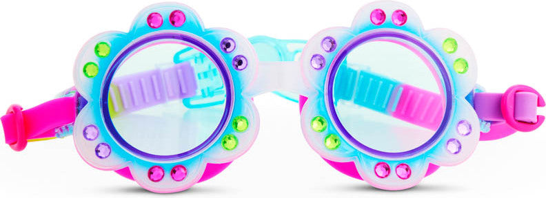 Purple Petunia Petals Girl Kids' Swim Goggles