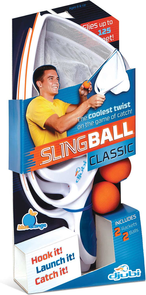 Djubi Classic - Original slingball game that launches balls over 100 feet