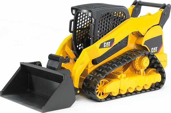 CATERPILLAR Multi-Terrain Delta Loader - Bruder CAT track loader with delta tracks for all-terrain construction operations