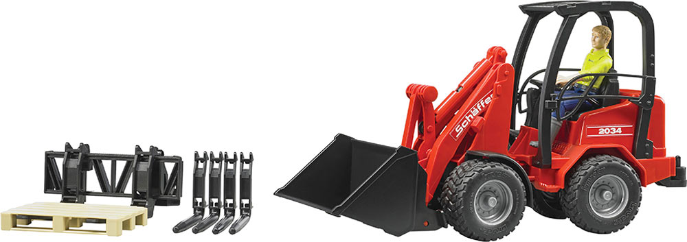 Schaffer Compact loader 2630 with figure and acces