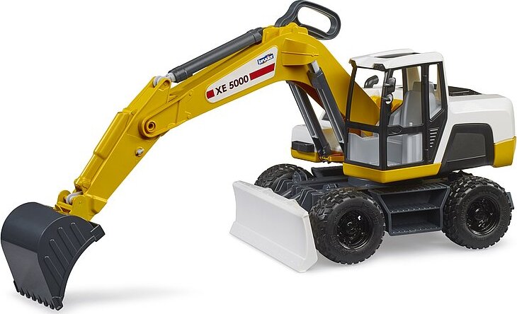 BRUDER Excavator - Bruder realistic construction excavator toy with working arm and bucket for digging play