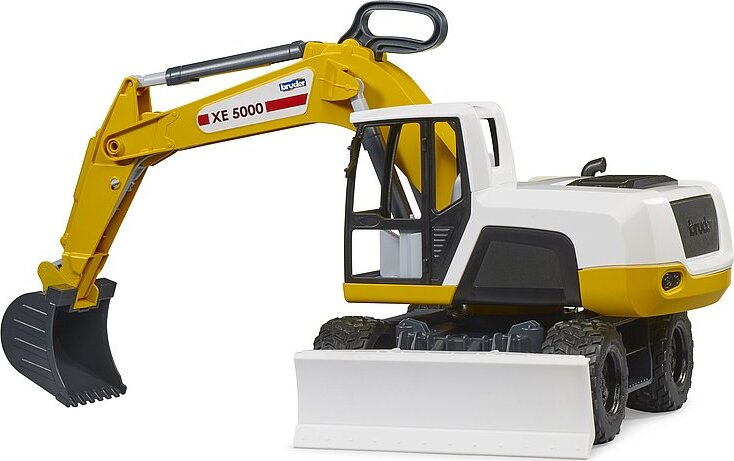 BRUDER Excavator - Bruder realistic construction excavator toy with working arm and bucket for digging play