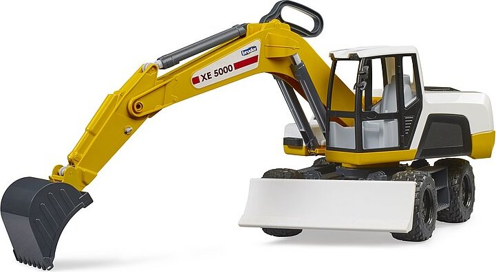 BRUDER Excavator - Bruder realistic construction excavator toy with working arm and bucket for digging play