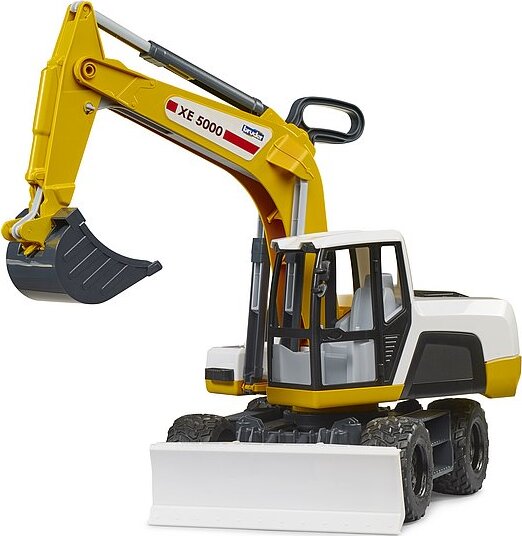 BRUDER Excavator - Bruder realistic construction excavator toy with working arm and bucket for digging play