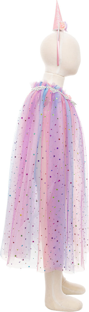 Rainbow Unicorn Cape & Headband, Multi