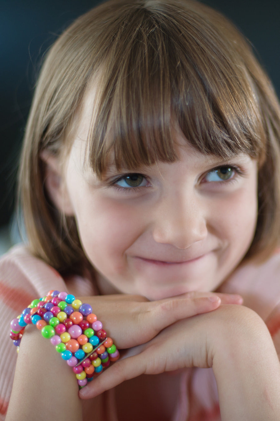 Gumball Galore Bracelet with colorful gumball-inspired beads for sweet styling