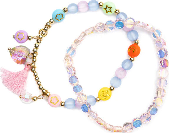 Treasured Trinkets Bracelets – Pastel Beaded Jewelry Set for Kids