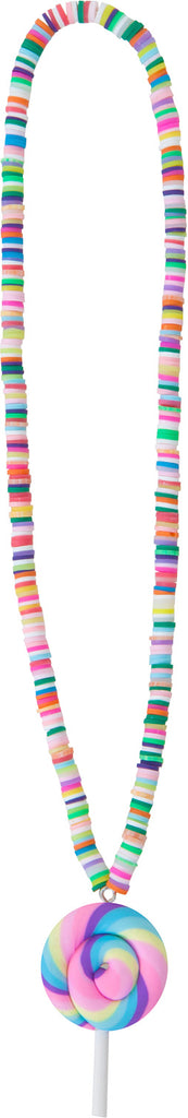 Rainbow Lolly Necklace Assortment with candy-inspired colorful lollipop designs
