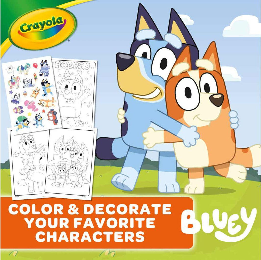 96 Page Coloring Book Bluey featuring beloved characters and scenes for endless coloring adventures and creative fun