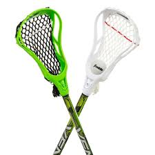 Lacrosse Set - Complete beginner lacrosse kit with sticks and practice ball for learning the sport