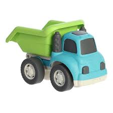Dump Truck - Aurora World construction vehicle toy with tipping bed for kids' hauling and building play