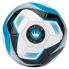MLS Charlotte Size 5 Soccer Ball - Official size soccer ball perfect for training and match play